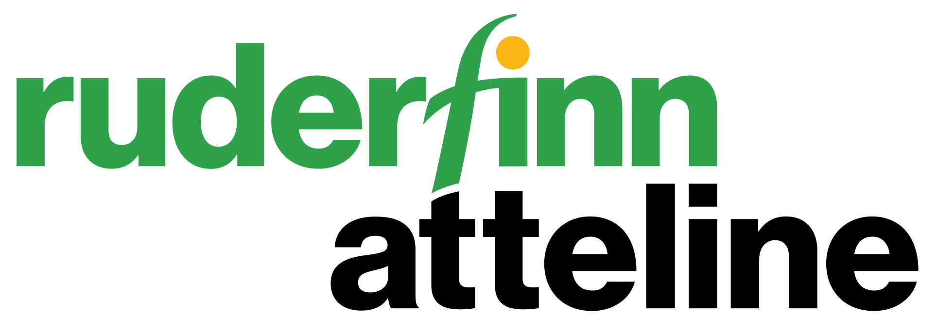 Ruder Finn Atteline - Logo in original colours